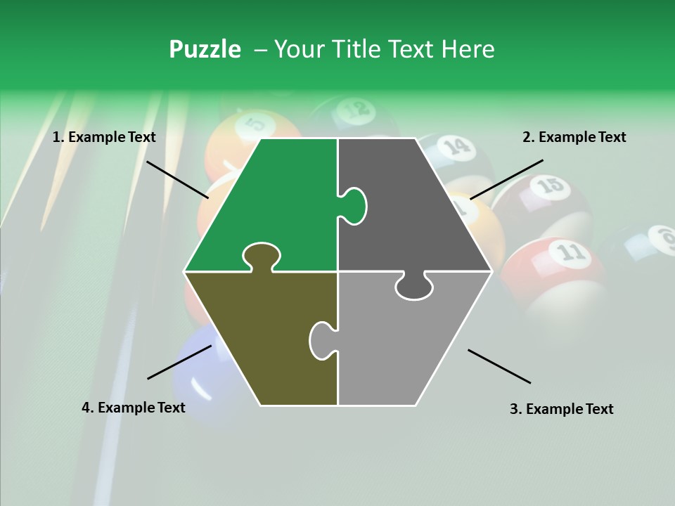 Billiards And Beer PowerPoint Template