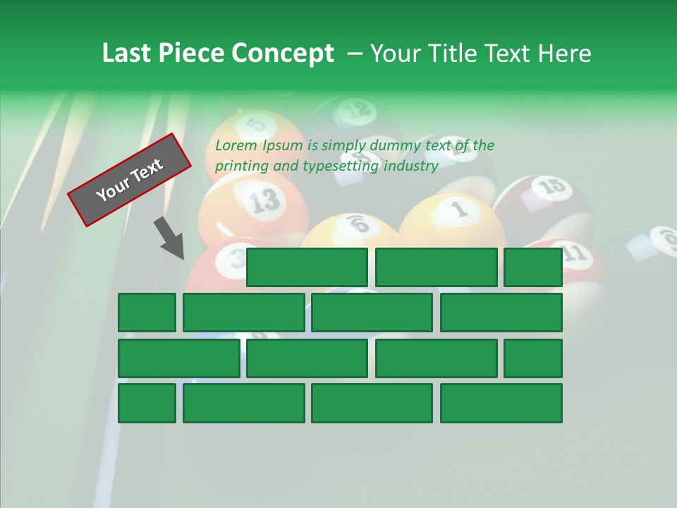 Billiards And Beer PowerPoint Template