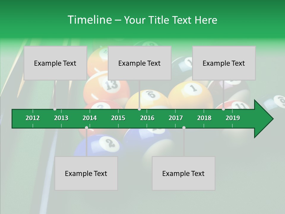 Billiards And Beer PowerPoint Template