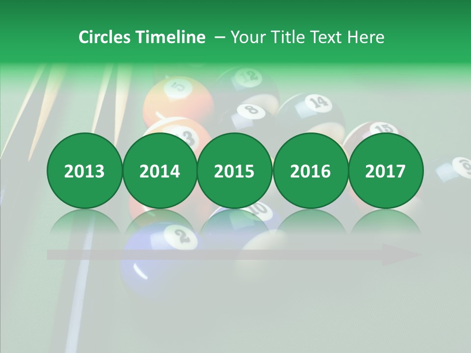 Billiards And Beer PowerPoint Template