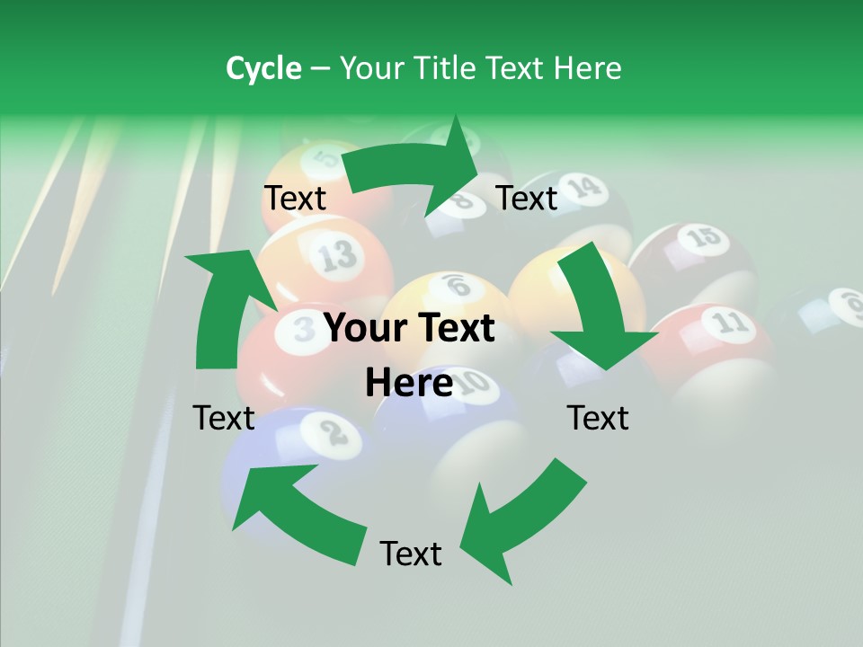 Billiards And Beer PowerPoint Template