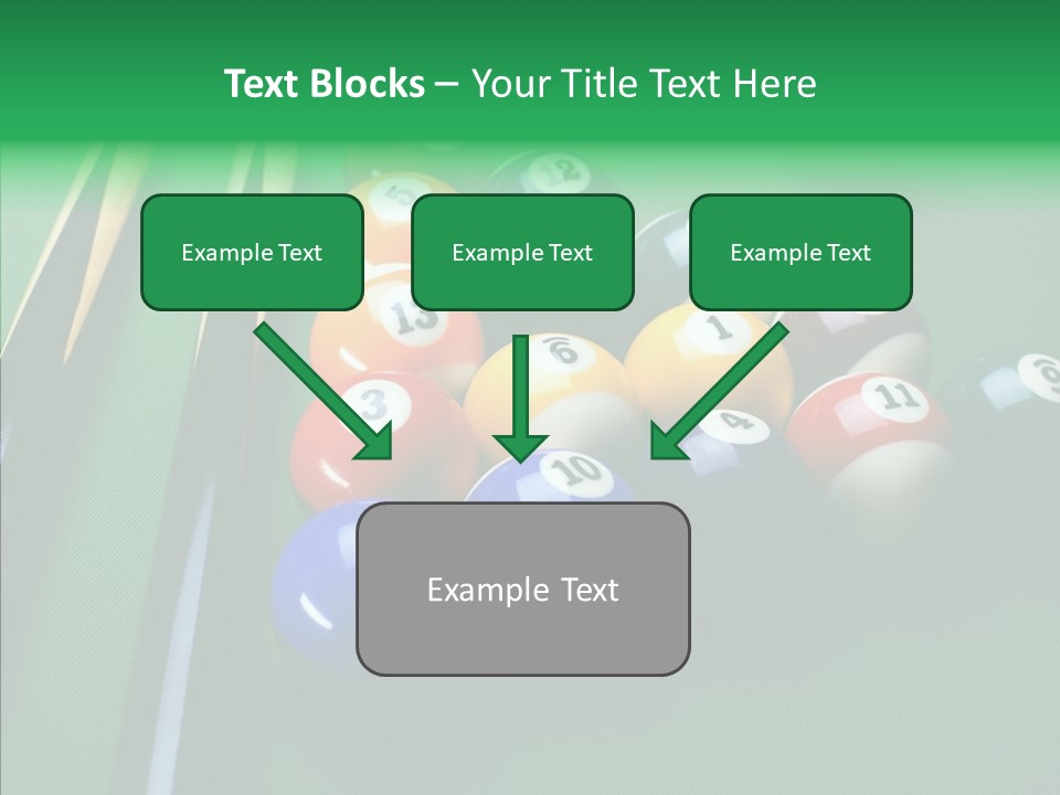 Billiards And Beer PowerPoint Template
