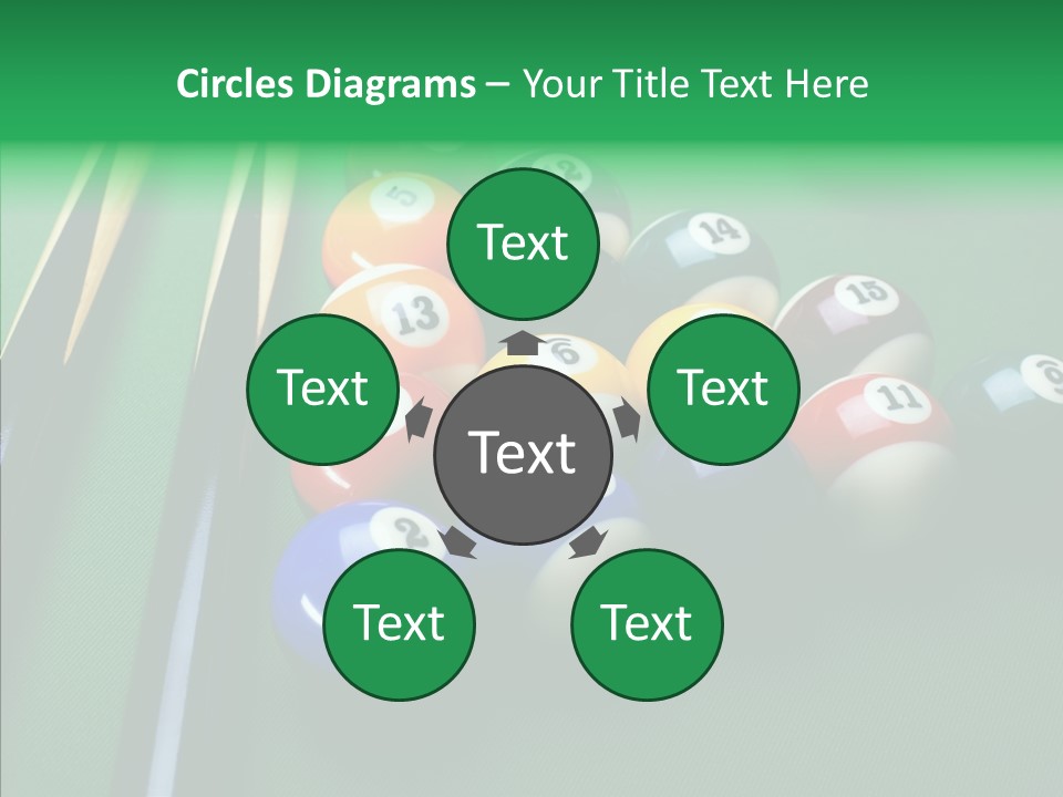 Billiards And Beer PowerPoint Template
