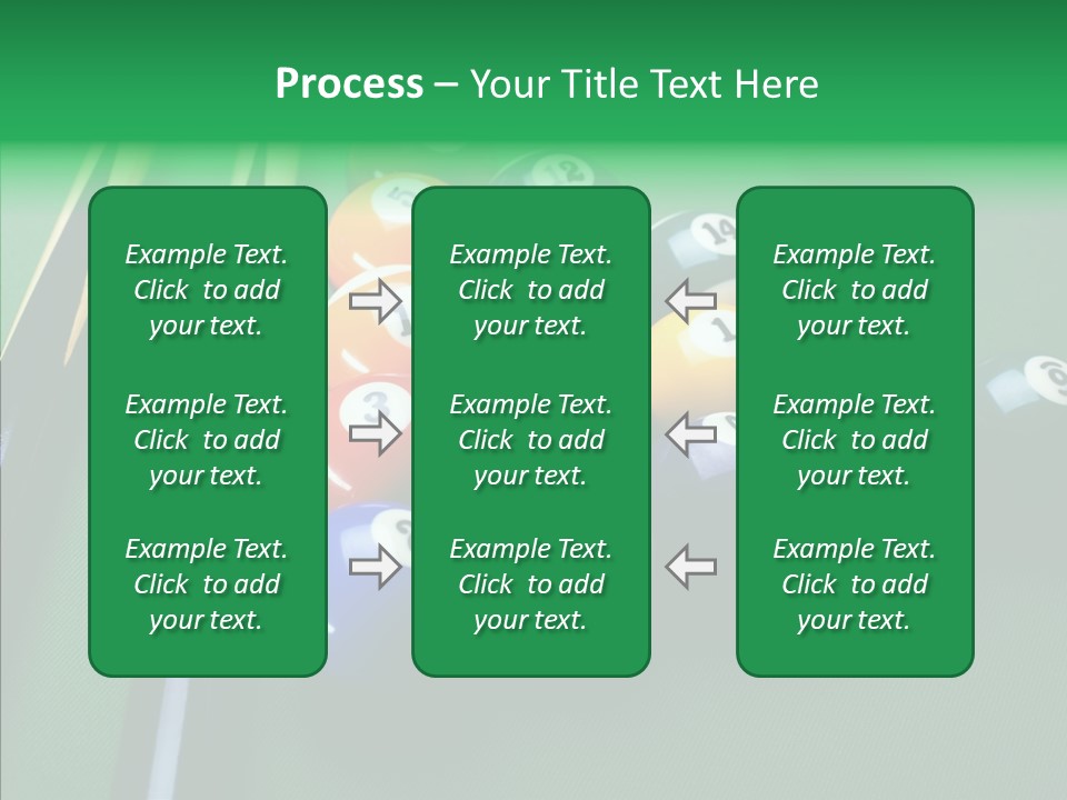 Billiards And Beer PowerPoint Template