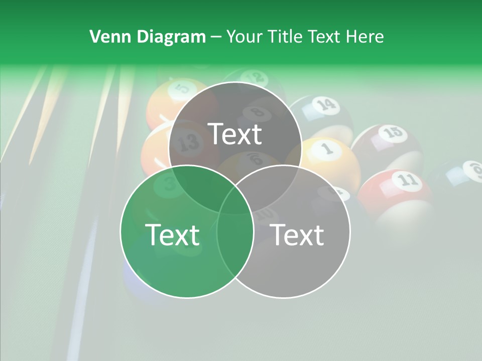 Billiards And Beer PowerPoint Template