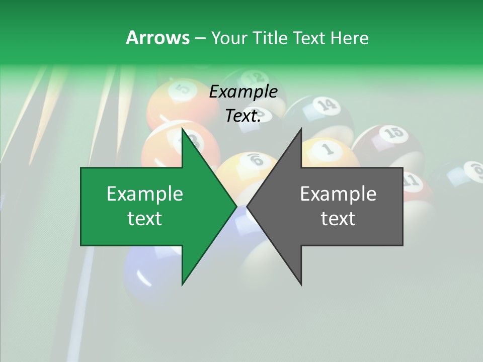 Billiards And Beer PowerPoint Template