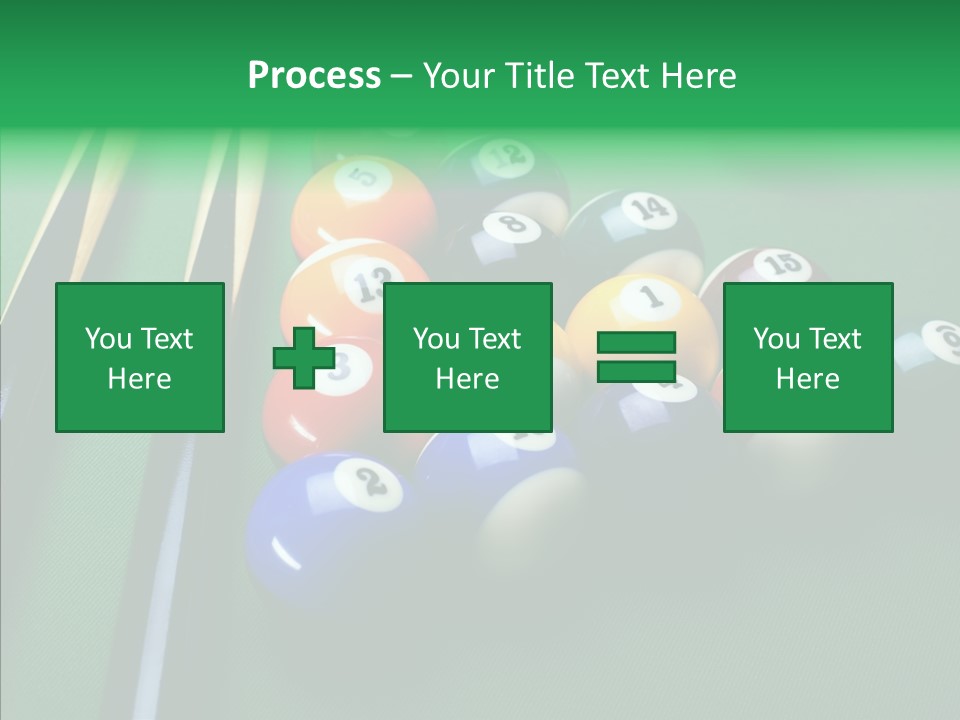 Billiards And Beer PowerPoint Template