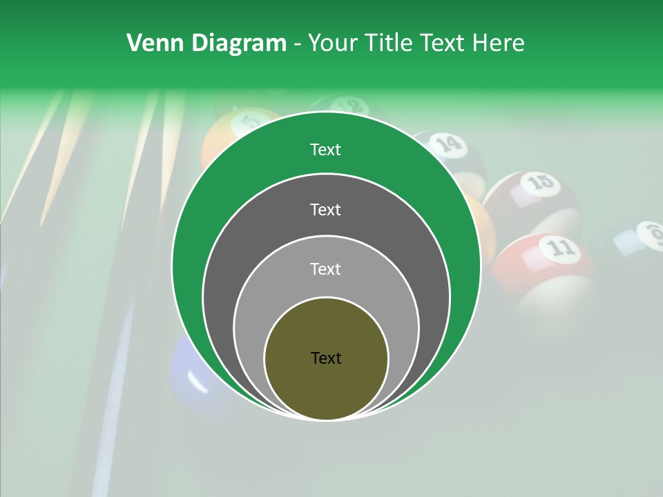 Billiards And Beer PowerPoint Template