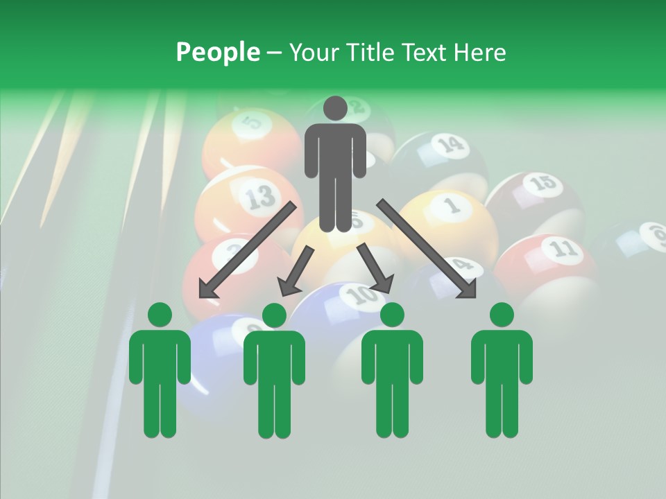 Billiards And Beer PowerPoint Template