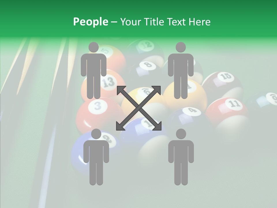 Billiards And Beer PowerPoint Template