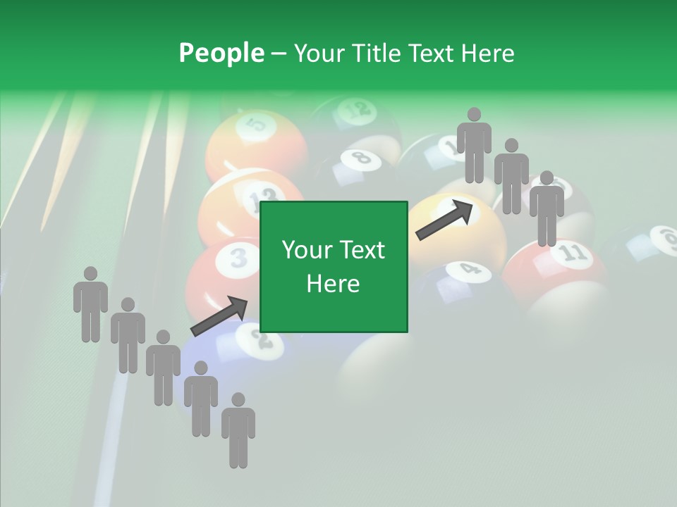 Billiards And Beer PowerPoint Template