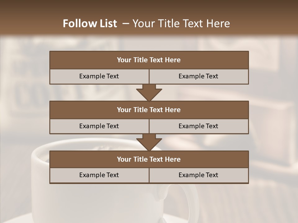 Coffee Aromatic Expresso PowerPoint Template