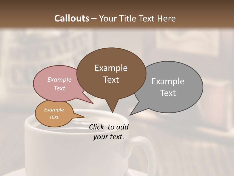 Coffee Aromatic Expresso PowerPoint Template