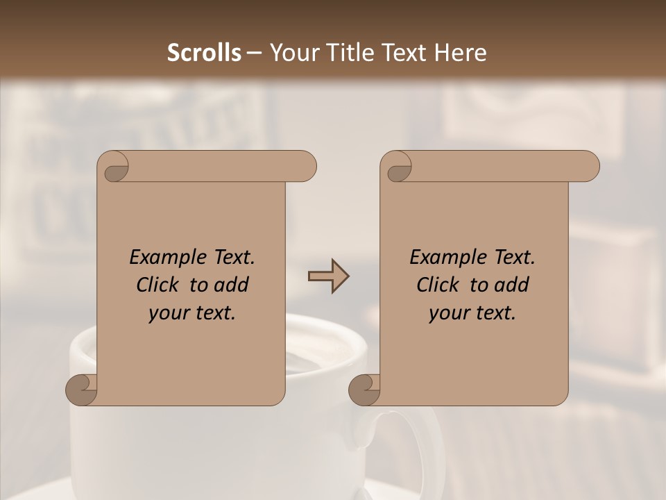 Coffee Aromatic Expresso PowerPoint Template