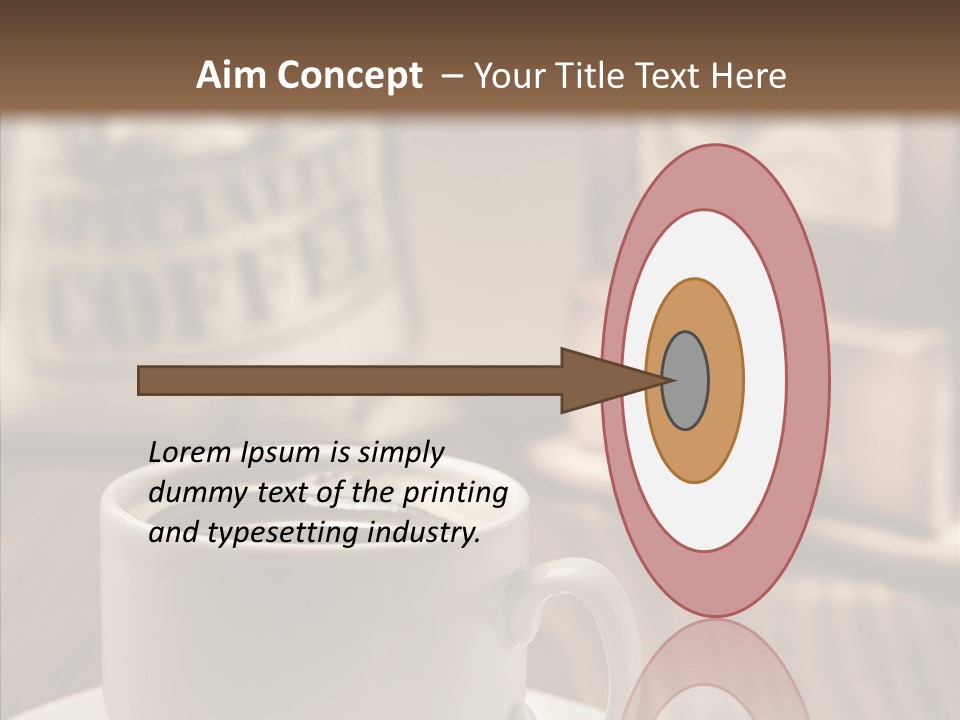 Coffee Aromatic Expresso PowerPoint Template