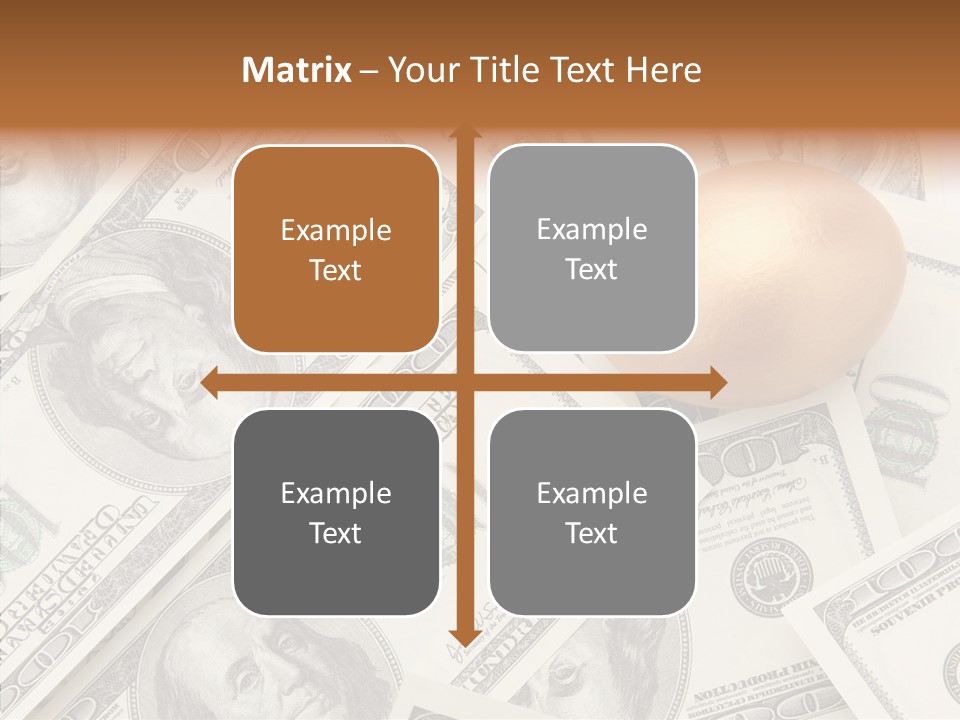 Luxury Single Bank PowerPoint Template