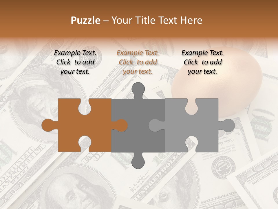 Luxury Single Bank PowerPoint Template