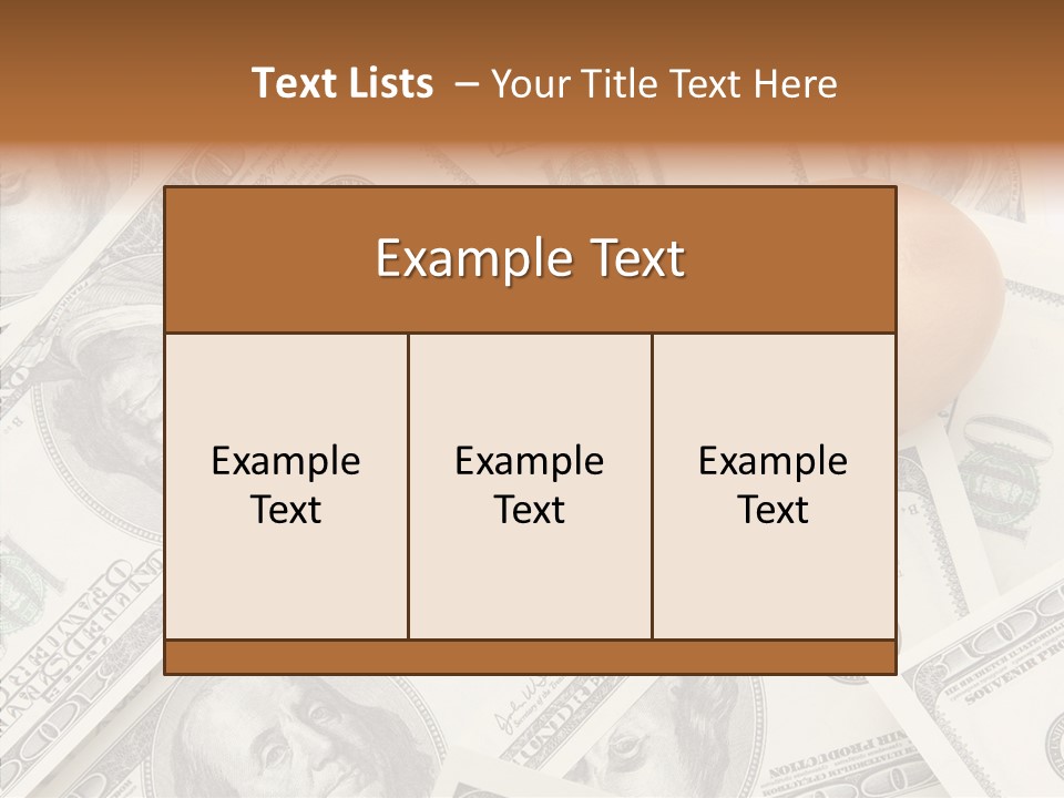 Luxury Single Bank PowerPoint Template