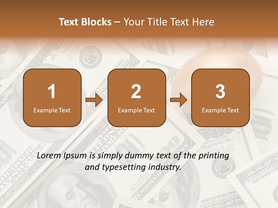 Luxury Single Bank PowerPoint Template