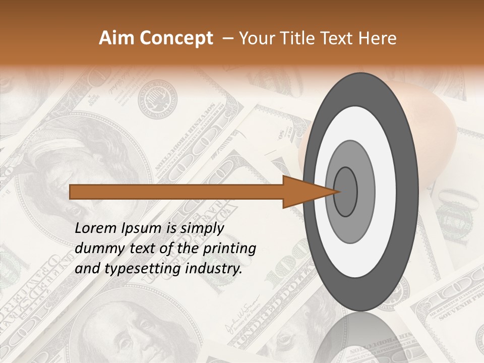 Luxury Single Bank PowerPoint Template