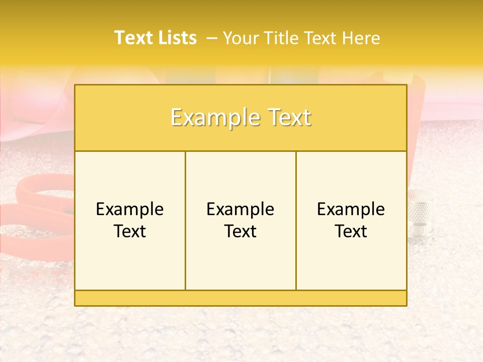 Needle Thread Scissors PowerPoint Template