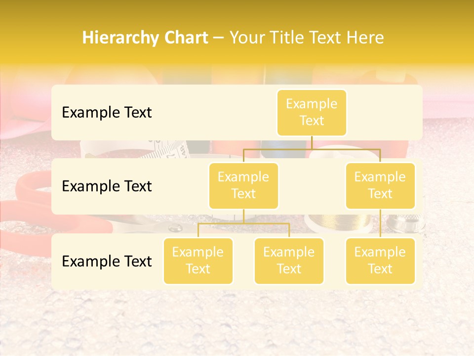 Needle Thread Scissors PowerPoint Template
