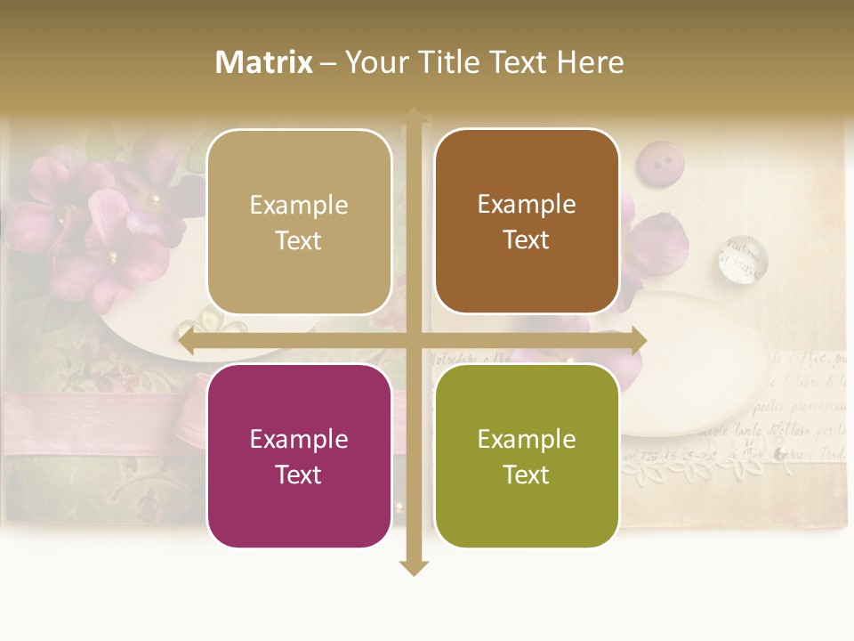 Hand Made Clipart PowerPoint Template