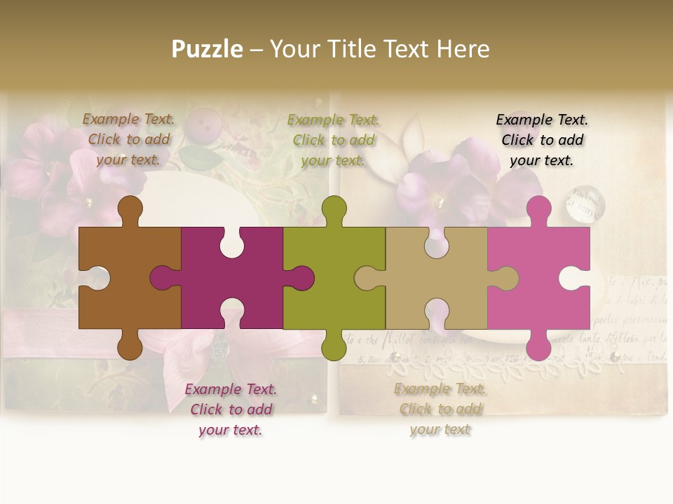 Hand Made Clipart PowerPoint Template