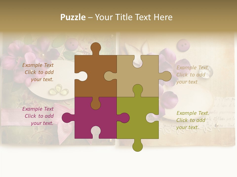 Hand Made Clipart PowerPoint Template