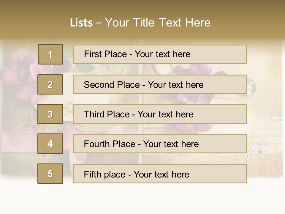 Hand Made Clipart PowerPoint Template
