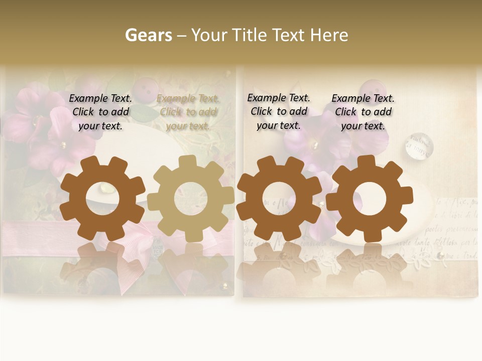 Hand Made Clipart PowerPoint Template