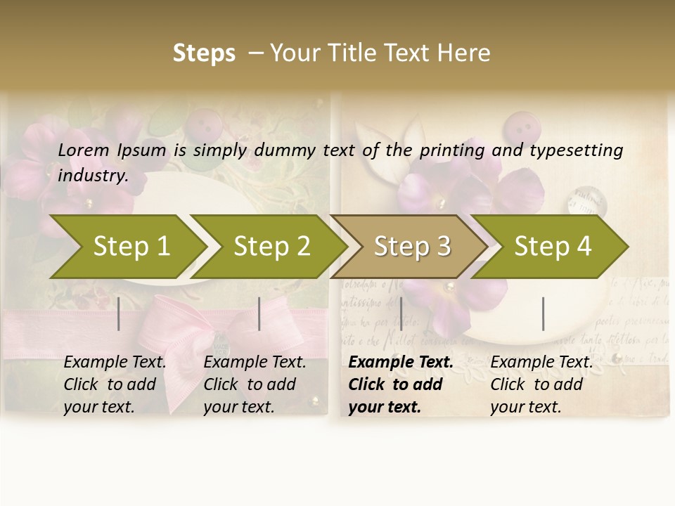 Hand Made Clipart PowerPoint Template