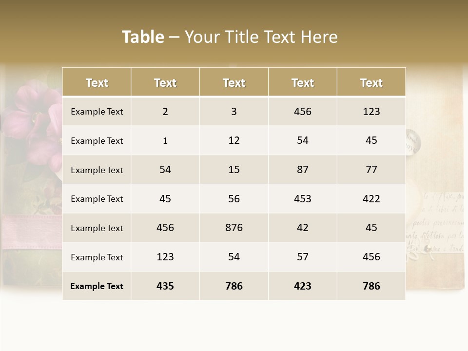 Hand Made Clipart PowerPoint Template