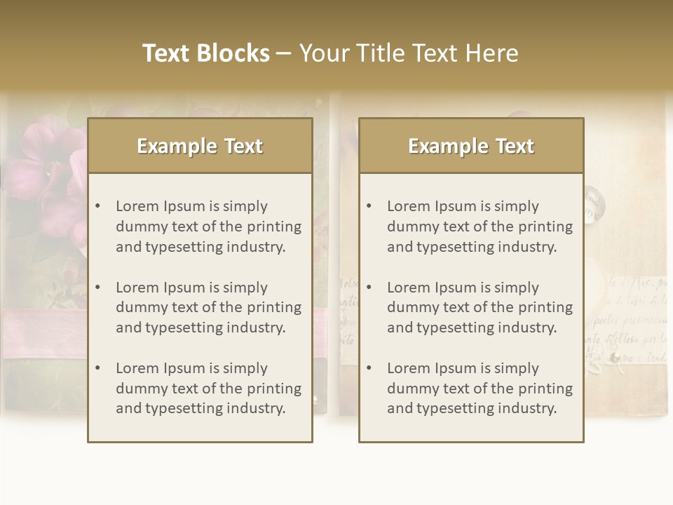 Hand Made Clipart PowerPoint Template