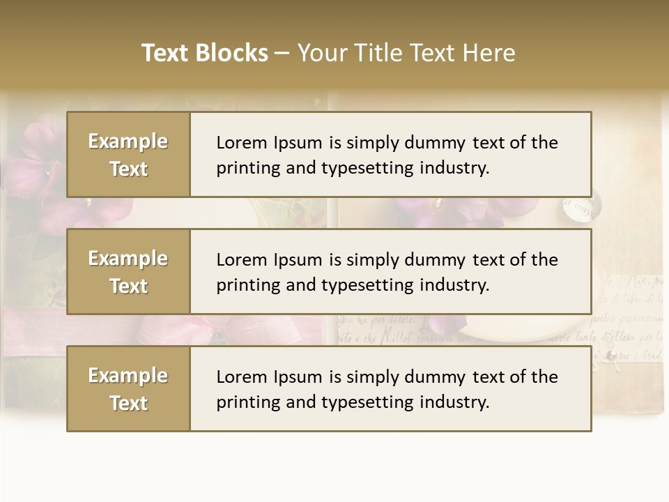 Hand Made Clipart PowerPoint Template