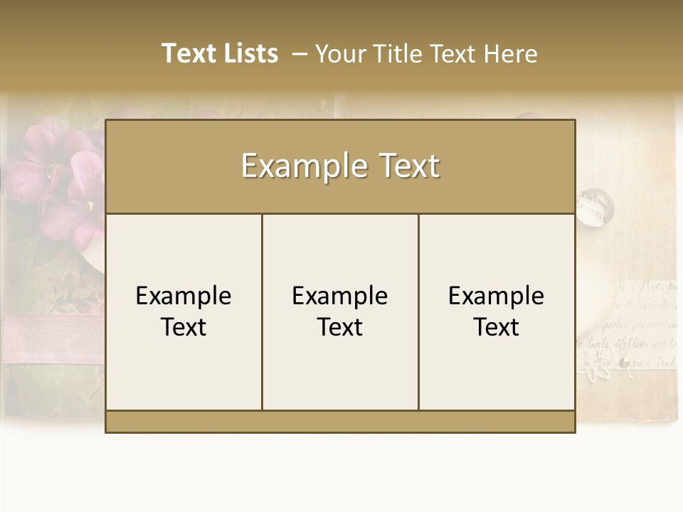 Hand Made Clipart PowerPoint Template