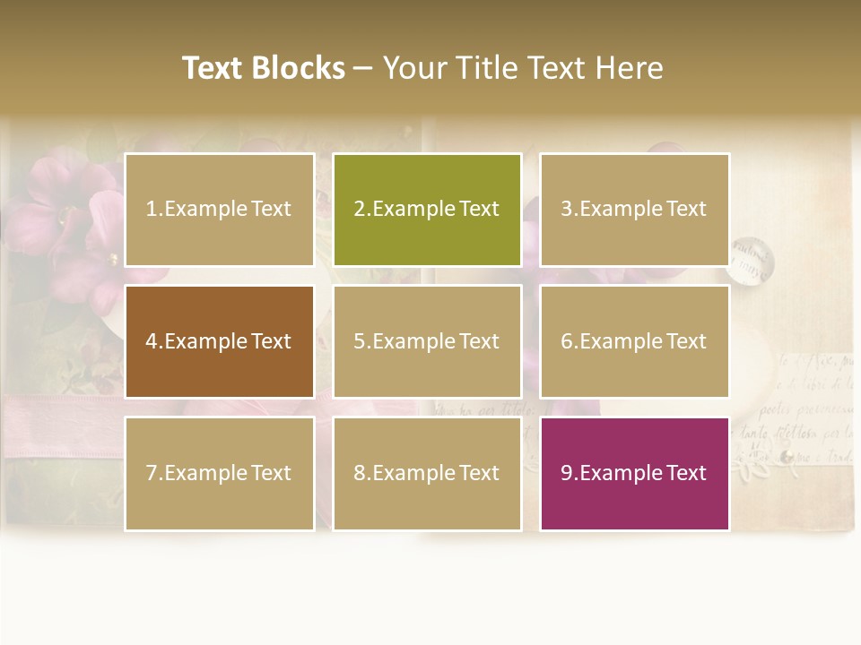 Hand Made Clipart PowerPoint Template