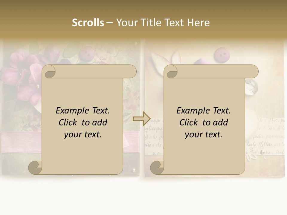 Hand Made Clipart PowerPoint Template