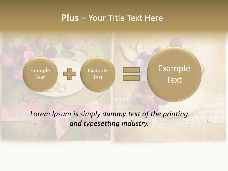 Hand Made Clipart PowerPoint Template