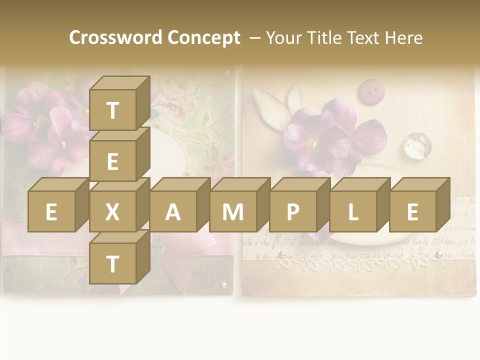 Hand Made Clipart PowerPoint Template