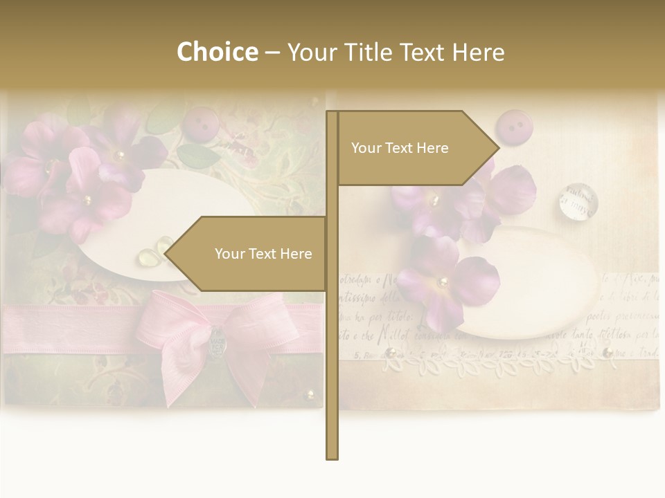 Hand Made Clipart PowerPoint Template