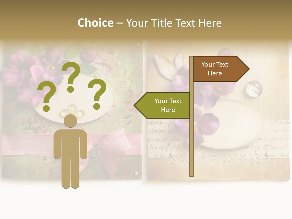 Hand Made Clipart PowerPoint Template