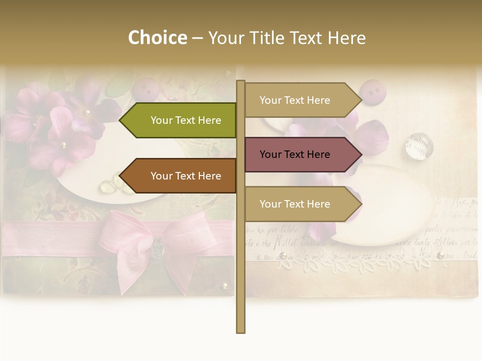 Hand Made Clipart PowerPoint Template