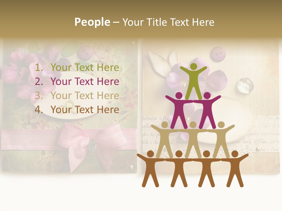 Hand Made Clipart PowerPoint Template