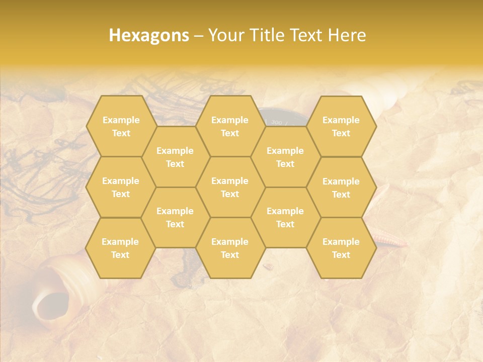 Nautical Compass Idea PowerPoint Template