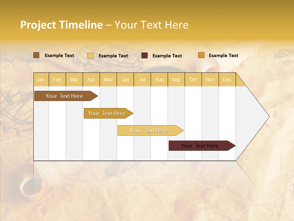 Nautical Compass Idea PowerPoint Template
