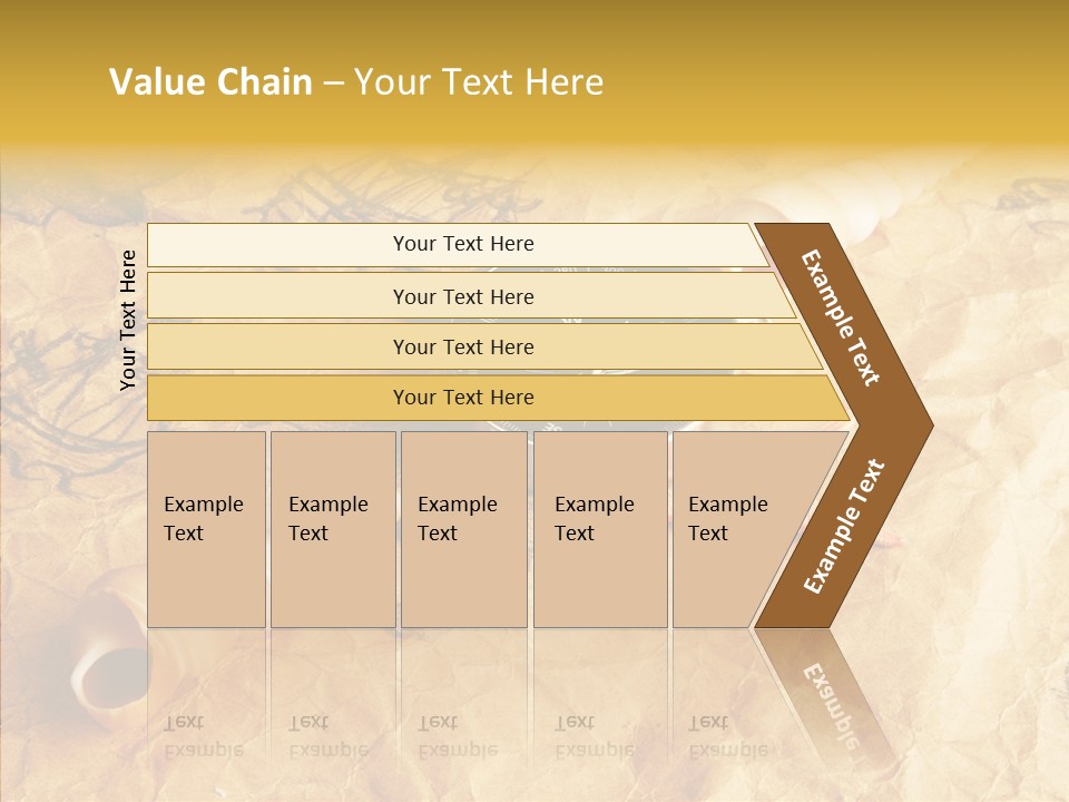 Nautical Compass Idea PowerPoint Template