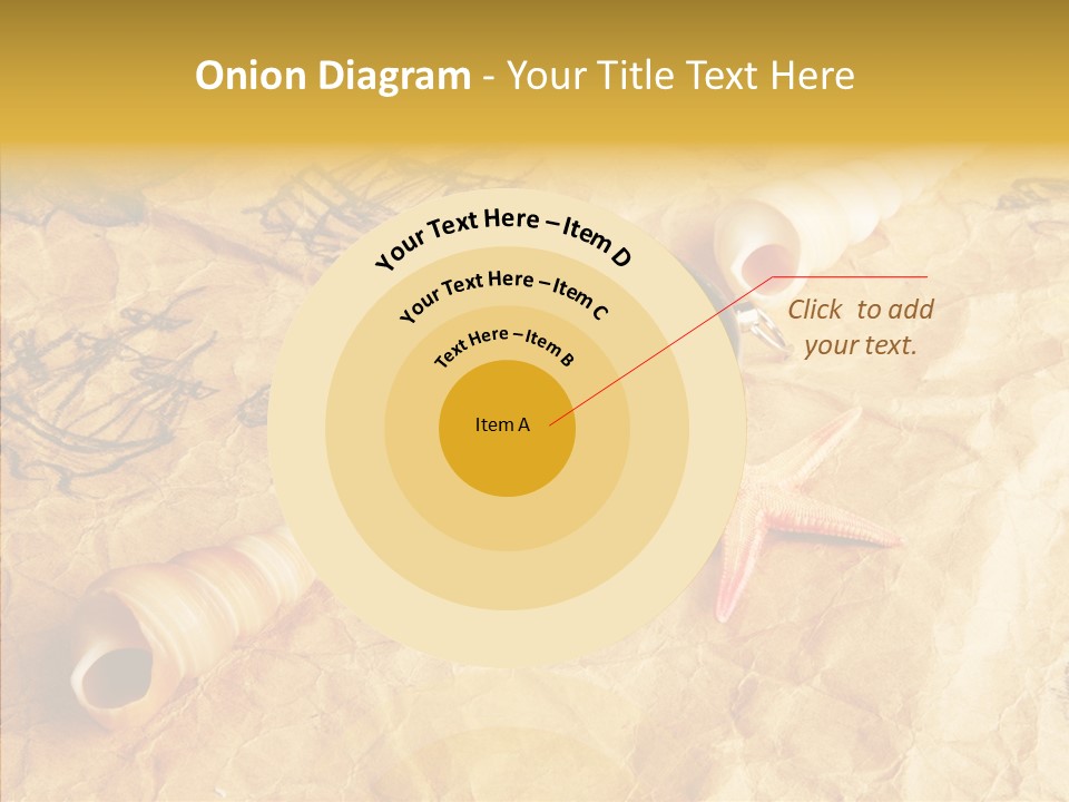 Nautical Compass Idea PowerPoint Template