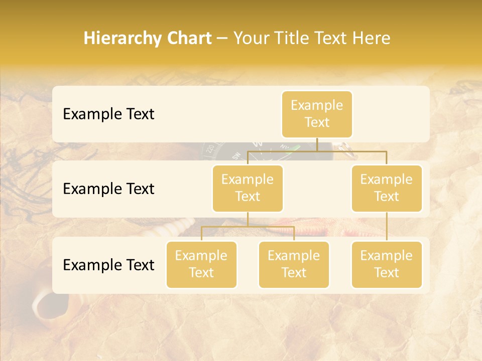 Nautical Compass Idea PowerPoint Template