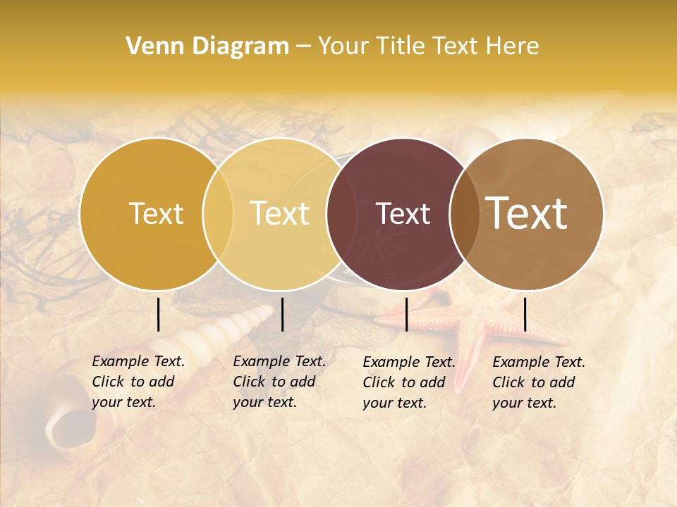 Nautical Compass Idea PowerPoint Template